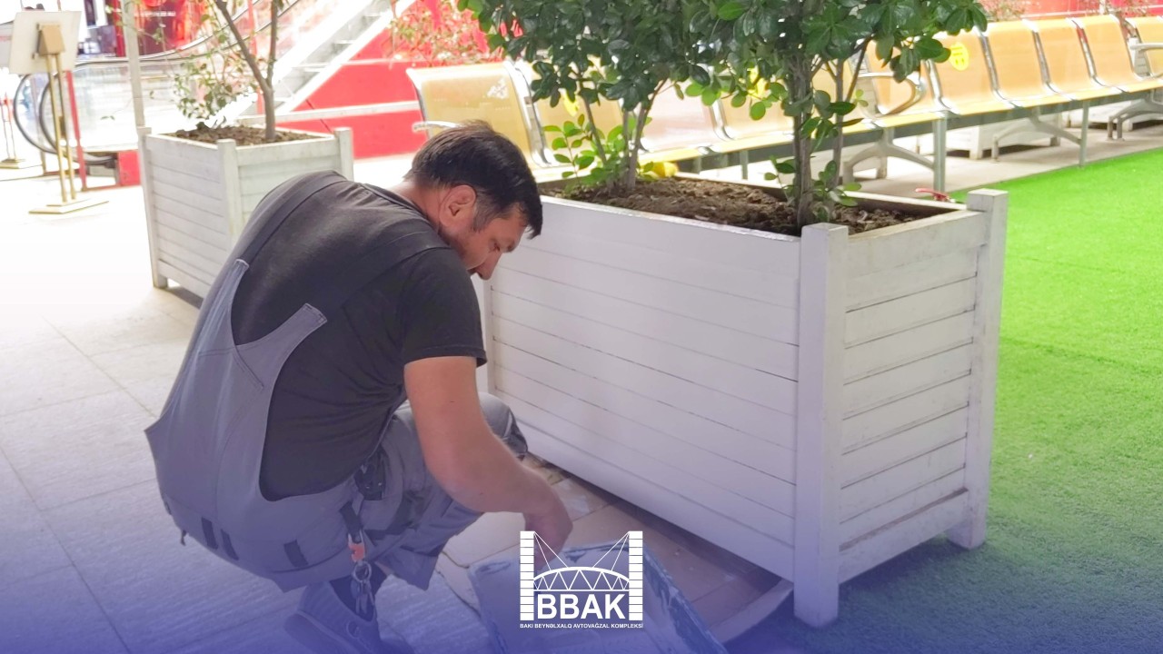 BBAK-da təmizlik və təmir-bərpa işləri davam etdirilir - FOTOLAR (VİDEO)